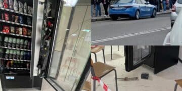 Cagliari, ladri all’istituto superiore “De Sanctis Deledda” di via Sulcis: macchinette scassinate con un piccone