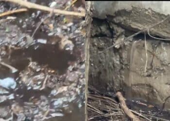 Capoterra, a Santa Rosa fogne a cielo aperto nel cortile