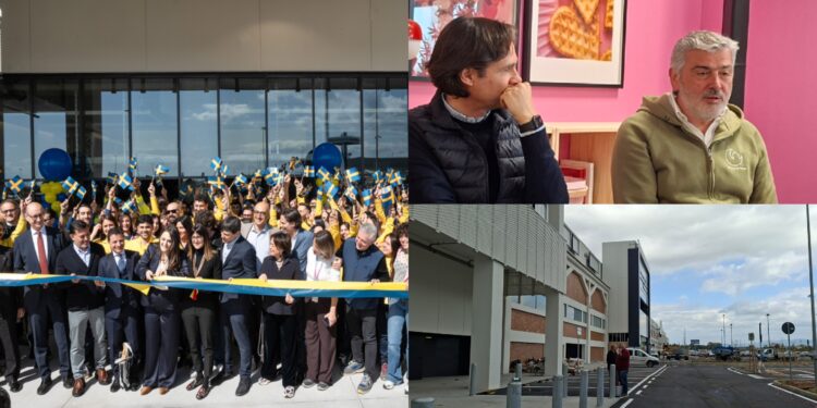 Elmas, taglio del nastro dei primi mega store internazionali sbarcati al Fass Shopping Center: con Ikea ecco Leroy Merlin