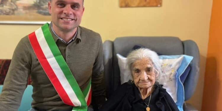 Selegas e Seuni in festa per i 110 anni di Pierina: nata a Nurri ma vissuta a Seuni, ora vive a Quartu