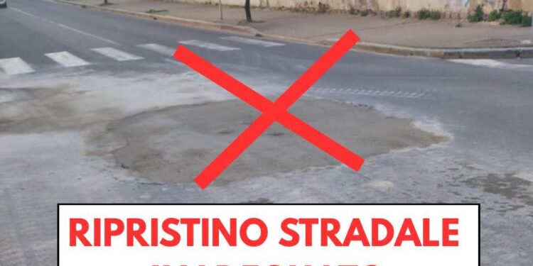 Carbonia, ripristino stradale inadeguato, Abbanoa obbligata a rifare i lavori
