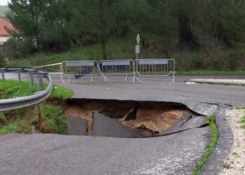 Gesico, la strada provinciale è ancora impercorribile dopo il maltempo
