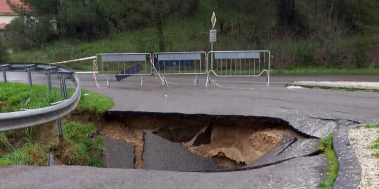 Gesico, la strada provinciale è ancora impercorribile dopo il maltempo