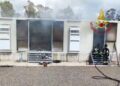Macchiareddu, incendio in una cabina elettrica: intervengono i vigili del fuoco
