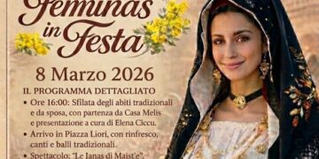 Capoterra, in abito sardo per festeggiare l’8 marzo