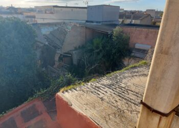 Paura a Monserrato, crolla un’abitazione in via del Redentore