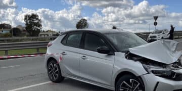 Monserrato, scontro fra auto e moto suo ponte Loi: gravissimo centauro cagliaritano di 42 anni