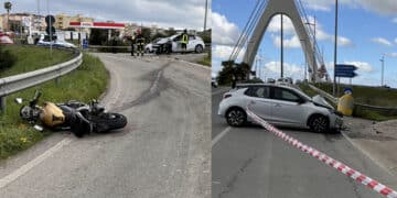 Monserrato, gravissime le condizioni del centauro coinvolto nell’incidente sul ponte Loi: ha fratture su tutto il corpo