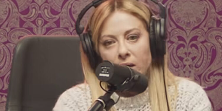 Giorgia Meloni ospite del podcast di Fedez: “I partiti italiani che non avete visto hanno scelto di ignorarci”