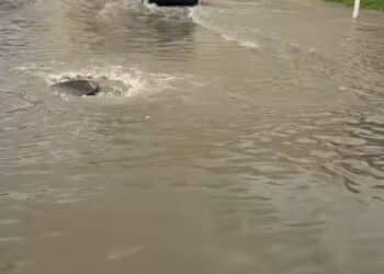 Pirri, dopo il diluvio strade allagate e tombini saltati: “La situazione è grave”