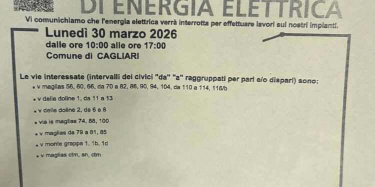 Cagliari, blackout continui e corrente elettrica a singhiozzo: “Ora basta considerarla una normalità”