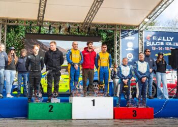 Valentino Ledda e Claudio Mele vincono il Rally del Sulcis Iglesiente