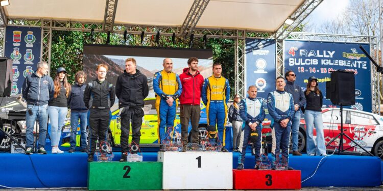 Valentino Ledda e Claudio Mele vincono il Rally del Sulcis Iglesiente