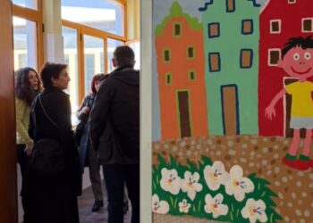 Scuola di via Stoccolma, nuova vita per gli spazi: studenti di nuovo in classe a Genneruxi e arriva il sindaco Zedda