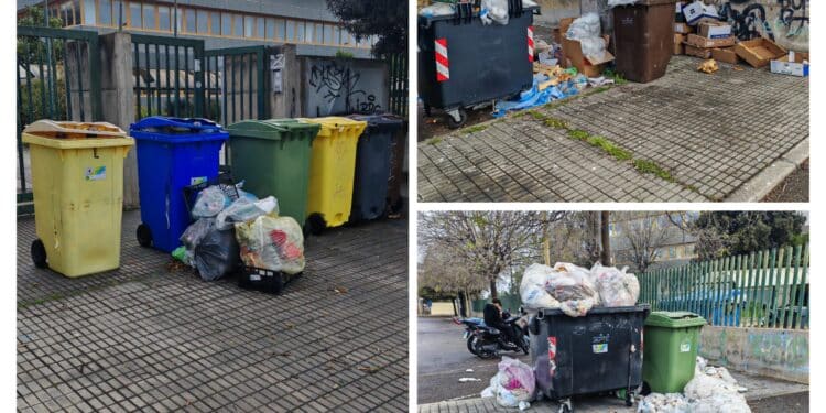 Cagliari, via Pintus nel caos: area isolata, rifiuti accumulati e mezzi di soccorso bloccati