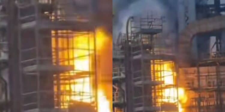 Scoppia un nuovo incendio alla Saras di Sarroch: “Fiamme altissime e danni enormi”