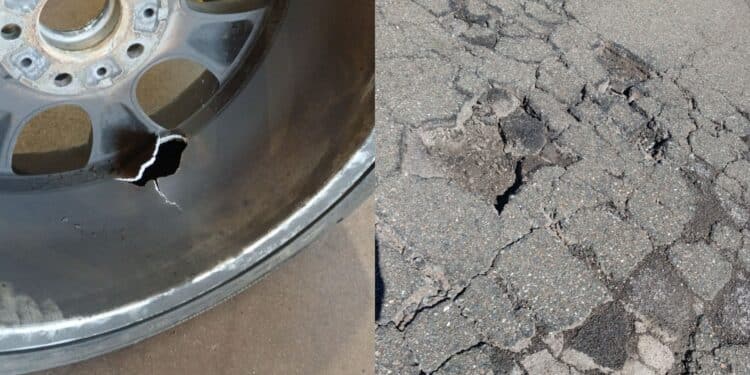 Anche senza chiodi la strada è una trappola: da Orani a Nuoro: “Ho preso una buca enorme e i pezzi del manto stradale mi hanno scoppiato le gomme”