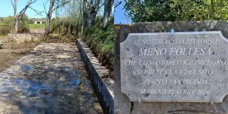 Serrenti, la rinascita di Funtana Cibudda: verso il recupero e la festa della comunità