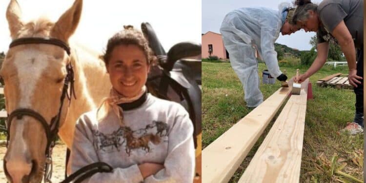 Quartu, il maneggio di Alba Fois riprende vita dopo il ciclone Harry grazie alla solidarietà