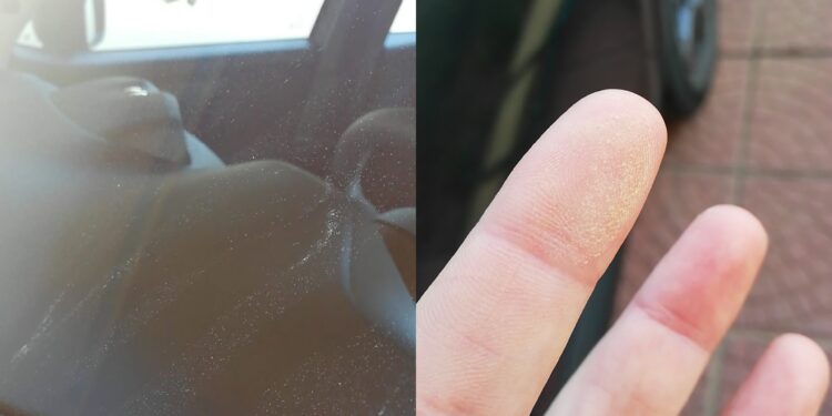 Capoterra, miasmi e strana polvere nell’aria: residenti preoccupati