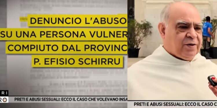 Cagliari, ex seminarista accusa il prete di abusi sessuali: la troupe di “Fuori dal Coro” a Bonaria