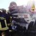 Ss 196 a Villacidro, prima lo scontro poi il furgone si ribalta: 2 feriti, un uomo elitrasportato in codice rosso