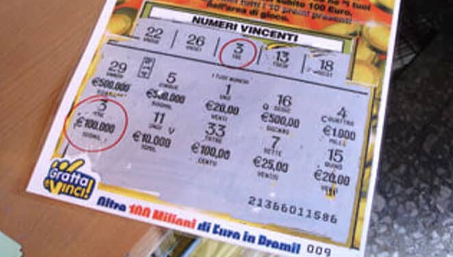 Maracalagonis, gratta e vinci da capogiro: vinti due milioni di euro