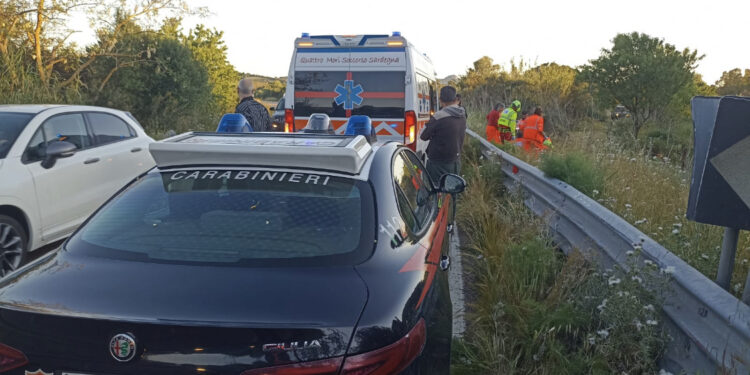 Villasimius, grave incidente sulla Sp19: centauro in codice rosso