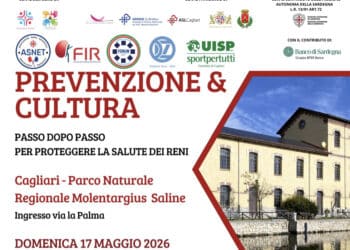 Cagliari, prevenzione e salute: screening gratuiti per i reni al Parco di Molentargius il 17 maggio