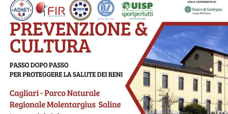 Cagliari, prevenzione e salute: screening gratuiti per i reni al Parco di Molentargius il 17 maggio