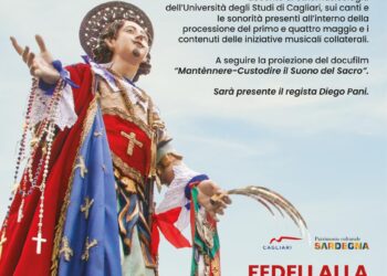 Cagliari, la lezione aperta di Marco Lutzu dà il via agli eventi collaterali della 370^ Festa di Sant’Efisio