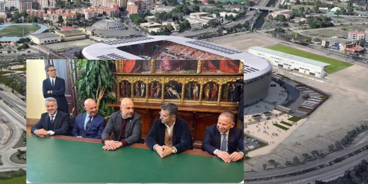Cagliari, c’è l’accordo sul nuovo stadio: a gara entro giugno e canone da 150mila euro al Comune