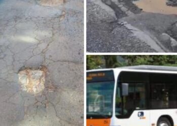 Cagliari, buche e strade dissestate sono un incubo: disagi per bus e passeggeri