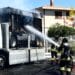 Capoterra, va a fuoco un motocompressore su un autocarro: i vigili del fuoco evitano il peggio