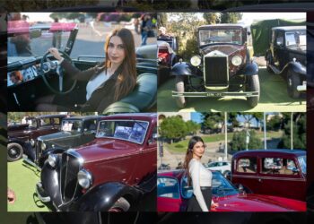 Cagliari, il fascino delle auto d’epoca al molo di Su Siccu -VIDEO