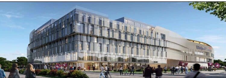 Benvenuti nel nuovo grande hotel Mövenpick a Cagliari: suite panoramiche e aperitivi con vista sul nuovo stadio