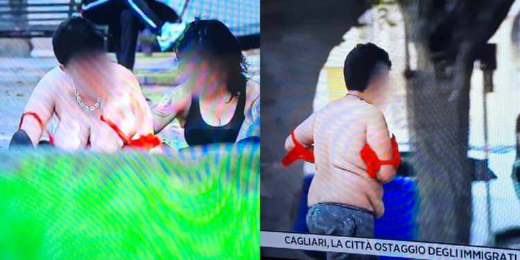 Cagliari, piazza del Carmine choc in tv: “Donne si denudano in pubblico in pieno degrado”