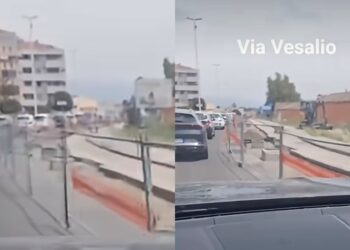 Via Vesalio, iniziano i lavori per la nuova rotatoria e il traffico cambia ancora: disagi fino ad agosto