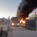 Fiamme nei pressi dell’aeroporto di Alghero, distrutte 80 auto in un parcheggio