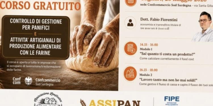 Pizza, pane e pasta: “Facciamo lievitare il fatturato e non i costi”, a Cagliari il corso gratuito di Confcommercio Sud Sardegna