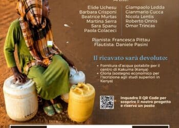 “Gocce d’Acqua per il Futuro”: a Flumini di Quartu un concerto benefico per portare acqua potabile e istruzione ai bambini di Kibera e Kakuma