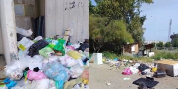 Cagliari, degrado in piazza Falchi Luigi a Sant’Elia, incivili in azione mettono a repentaglio la salute dei residenti