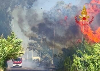 Caldo e vento non perdonano, già emergenza incendi:  giornata di passione nel Cagliaritano