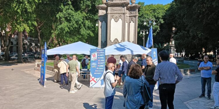 Cagliari, partecipazione in piazza del Carmine per la raccolta firme sulla sicurezza: “La città vuole reagire”
