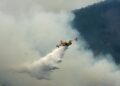 Incendi in Sardegna, basta dubbi: “Nessuna riduzione dei canadair, operativa l’intera flotta”