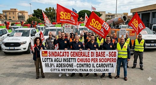 Disinfestazioni in tilt nel Cagliaritano: “Una sola squadra per 70 Comuni”, adesione del 99,9% allo sciopero