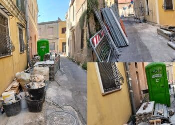 Monserrato, abitanti di via Fedro bloccati da un cantiere privato