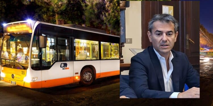 Cagliari, la notte si viaggia gratis a bordo dei bus del Ctm, il sindaco Massimo Zedda: “Un servizio pensato per tutti”