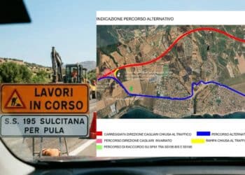 La Ss 195 cambia ancora: stop alla nuova 4 corsie per lavori di pavimentazione stradale