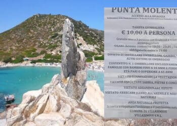A Punta Molentis prezzi e regole non convincono: 10 euro a persona, niente ombrellone e massimo 150 ingressi